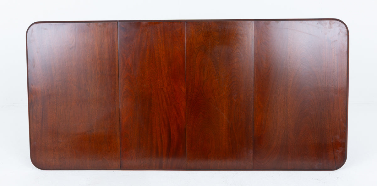 Victorian Mahogany 2 Leaf Extending Dining Table
