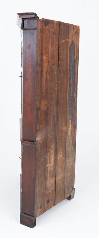 Georgian Oak Panelled Cornet Cabinet