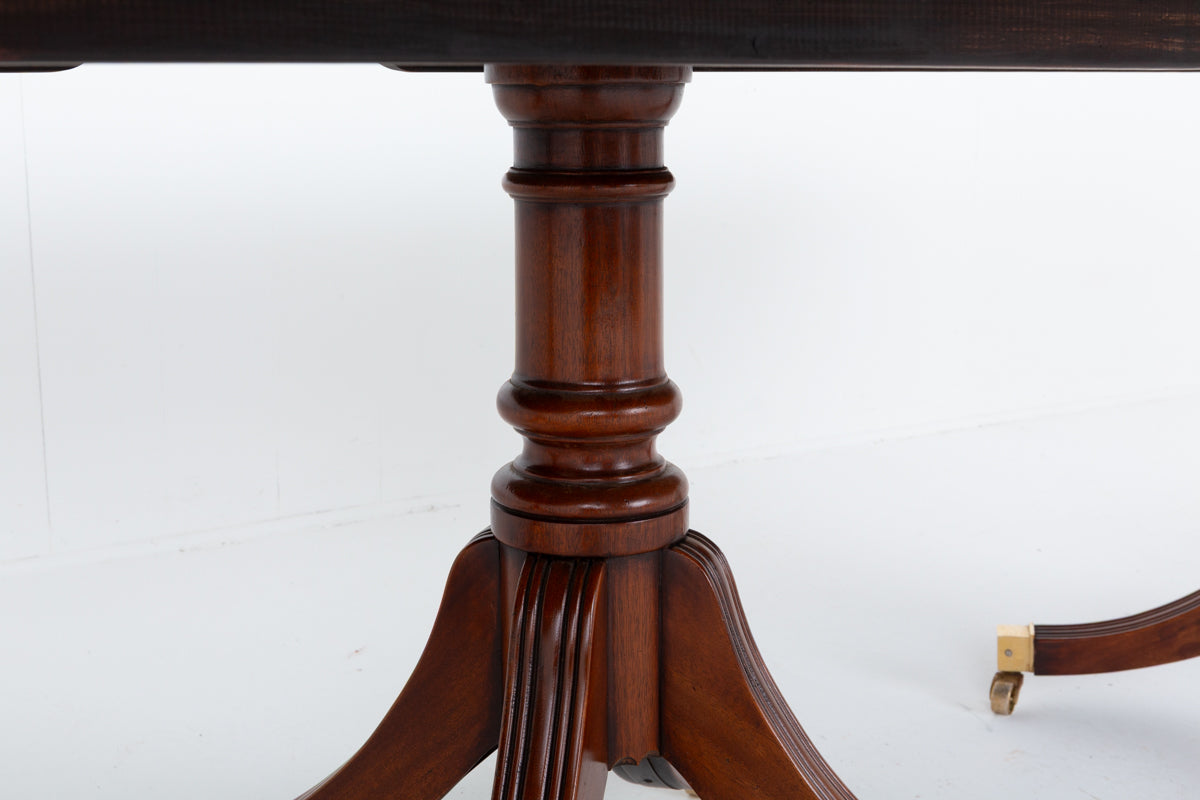 Regency Revival Mahogany 18 - 20 Seat Dining Table