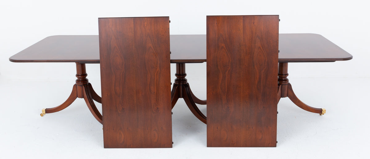 Regency Revival Mahogany 18 - 20 Seat Dining Table