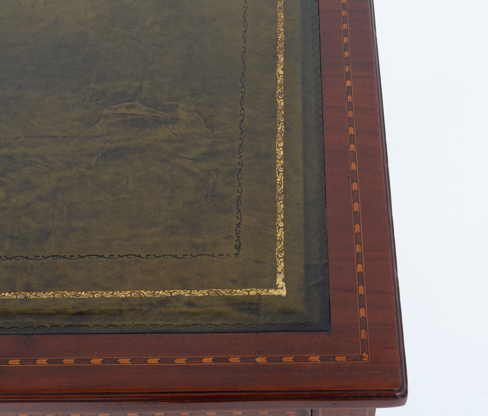 Georgian Period Mahogany 5 Drawer Writing Table