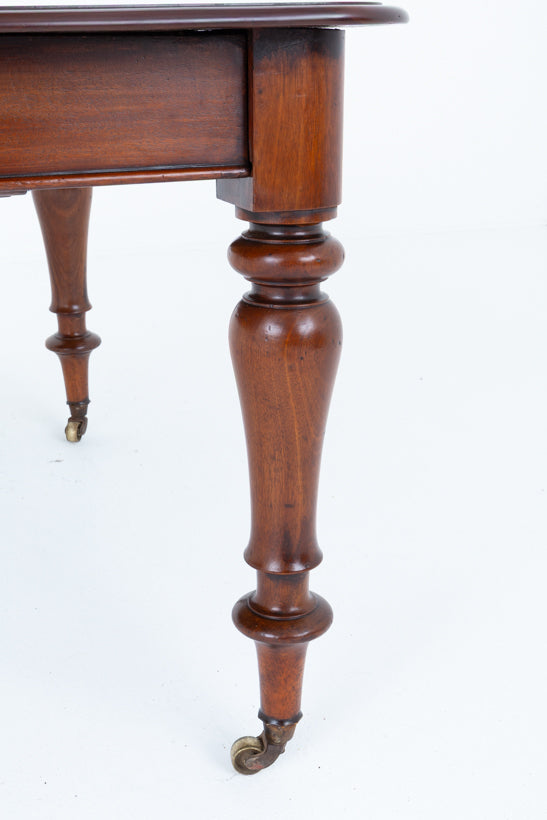 Victorian Mahogany 3 Leaf Extending Dining Table