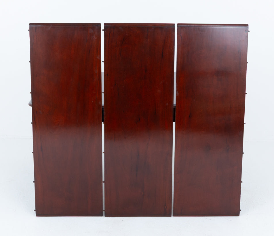 Victorian Mahogany 3 Leaf Extending Dining Table