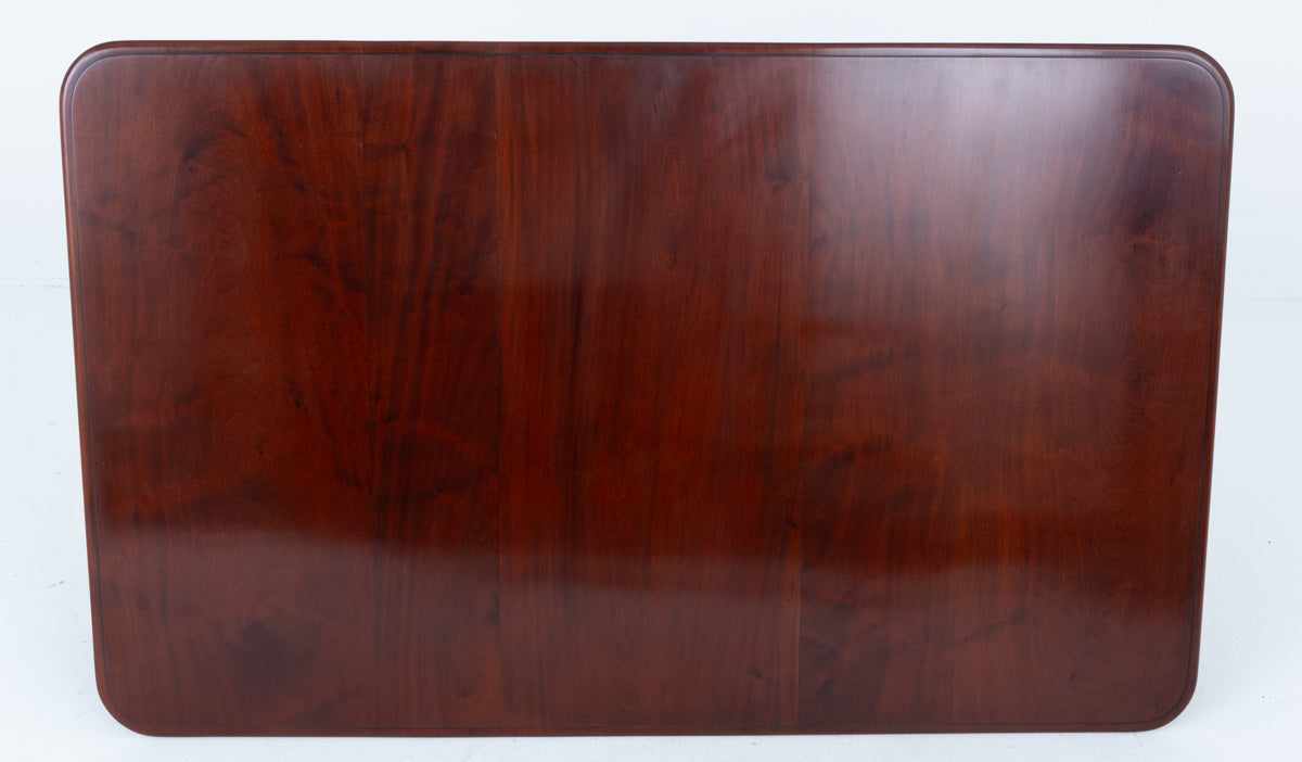 Victorian Mahogany Fixed Top Dining Table