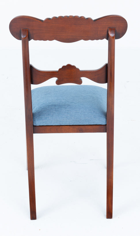 Set of 10 Regency Style Mahogany Dining Chairs