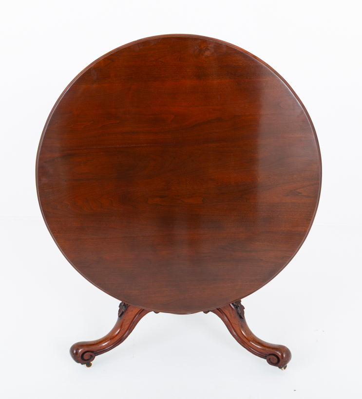 Victorian Mahogany Circular Dining Table