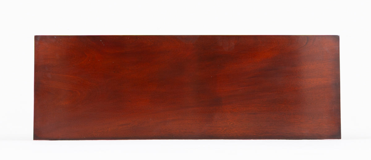 Mahogany Georgian Open Bookcase