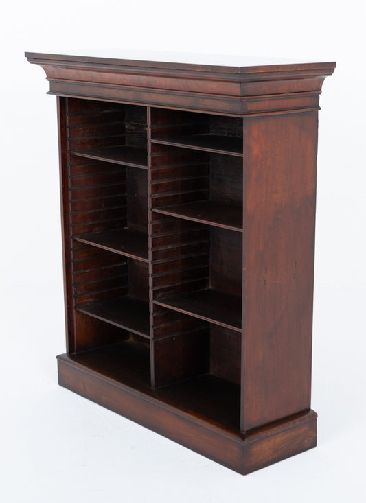 Georgian Oak Open Bookcase