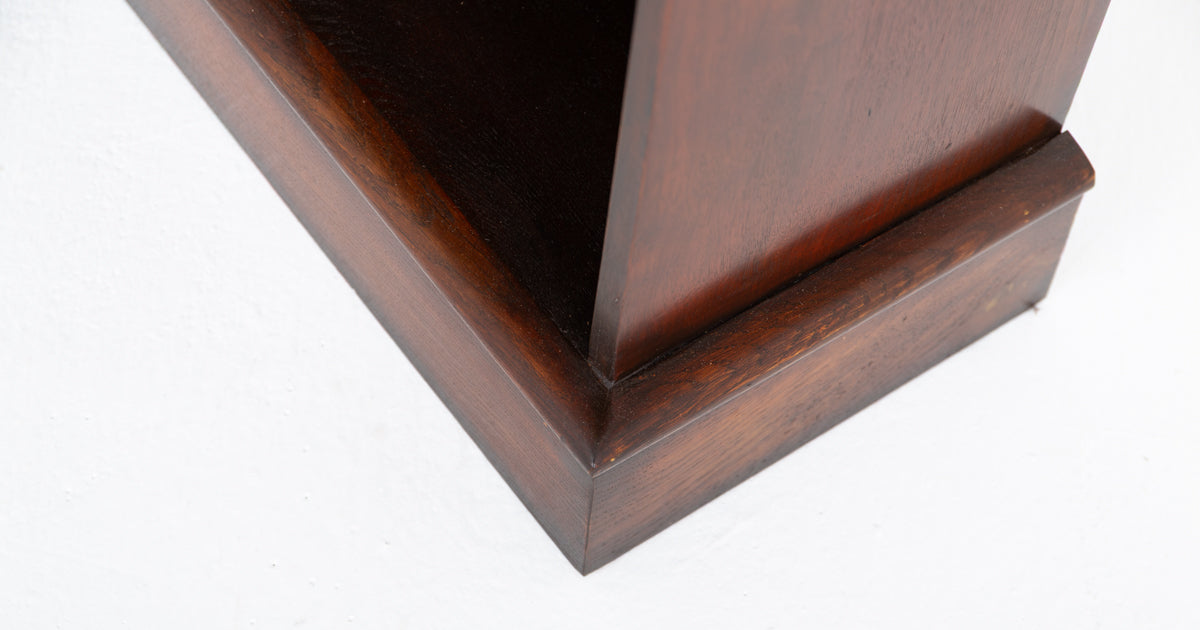 Georgian Oak Open Bookcase