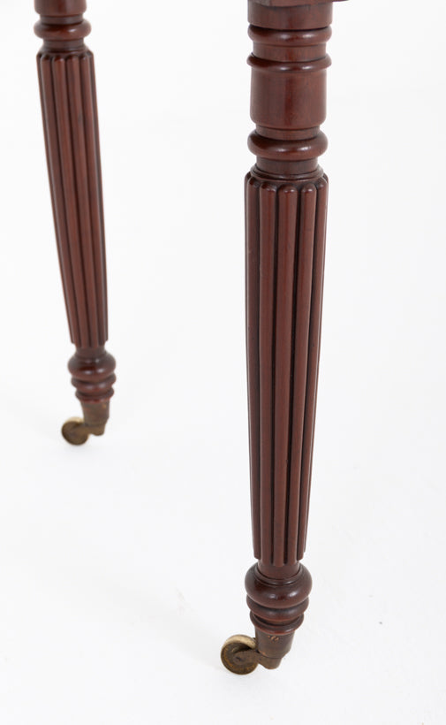 Regency Mahogany Tray Top Side Table