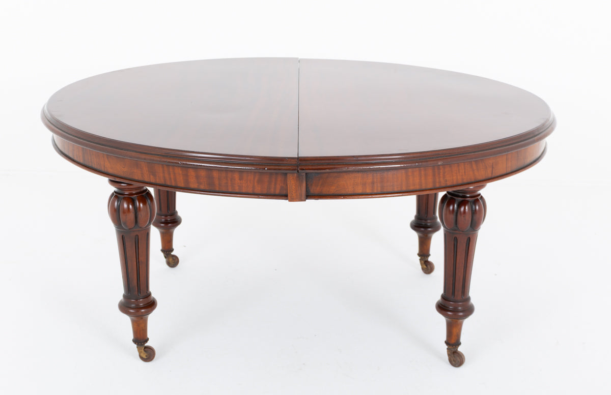 Wonderful William IV Large Mahogany Extending Dining Table