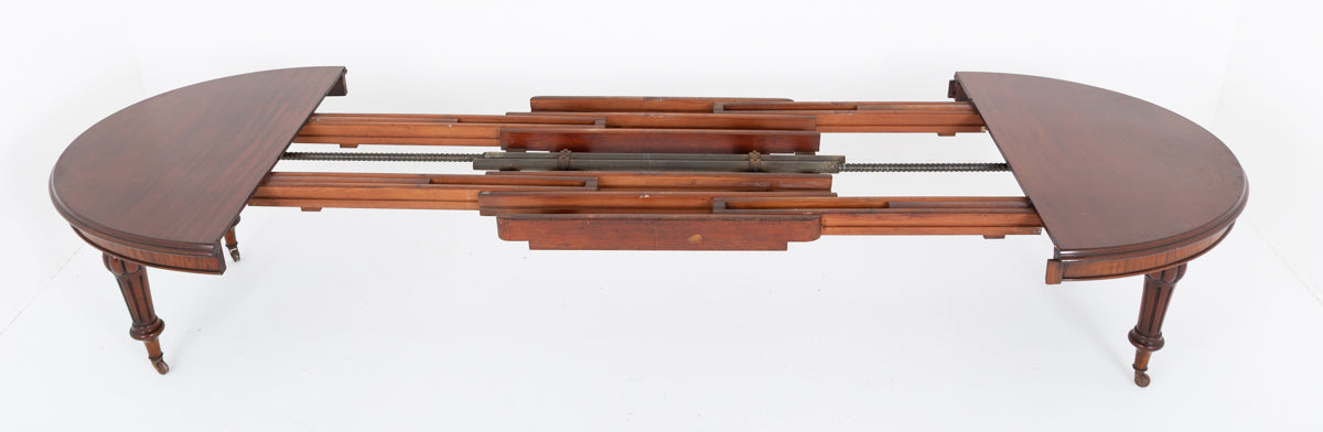 Wonderful William IV Large Mahogany Extending Dining Table