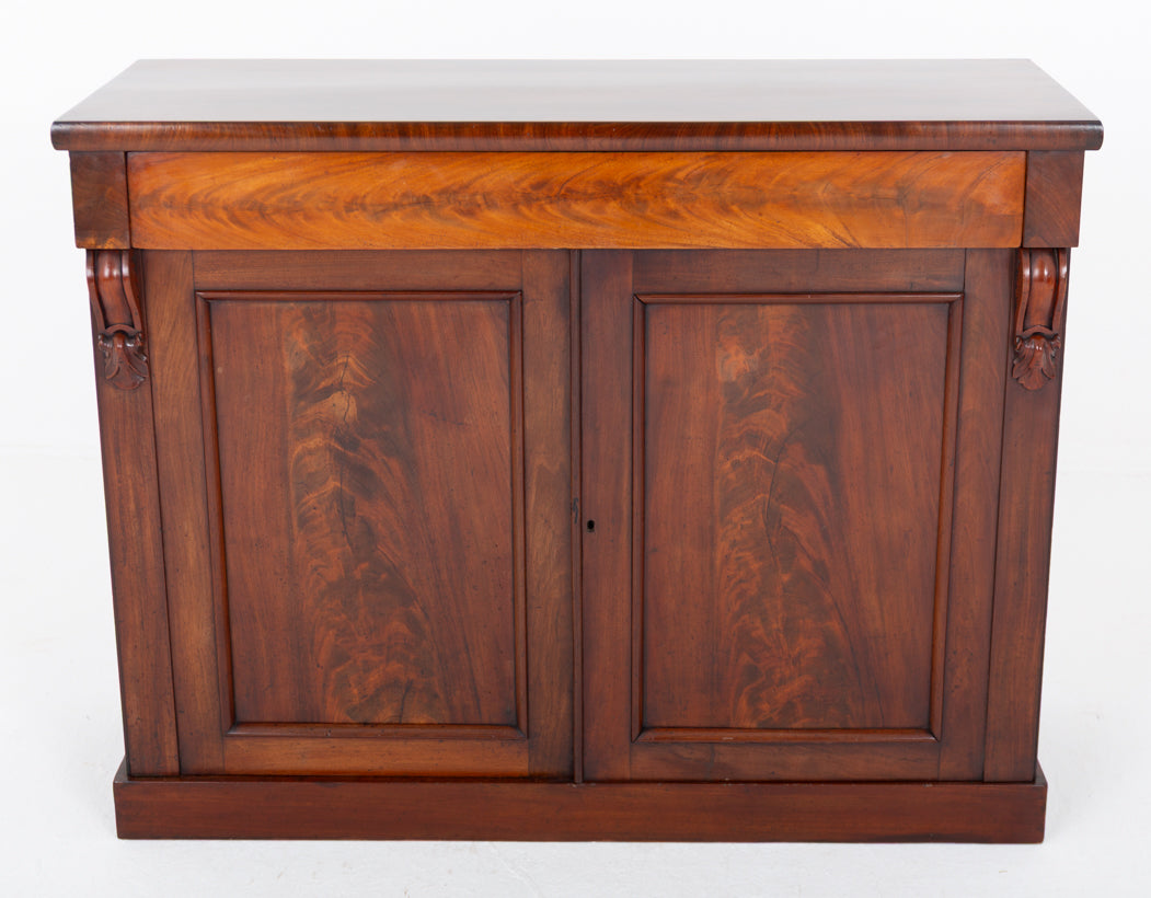 Mahogany Victorian 2 Door Side Cabinet