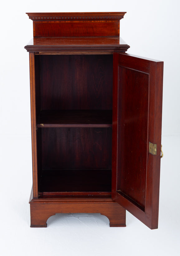 Sheraton Revival Mahogany Bedside Cabinet