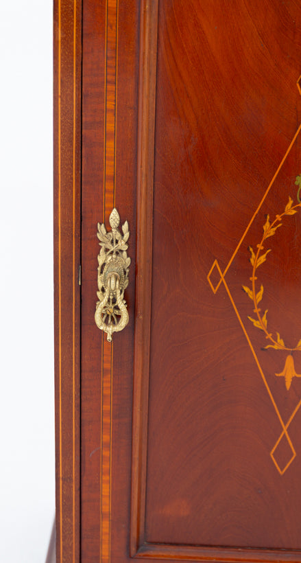 Sheraton Revival Mahogany Bedside Cabinet