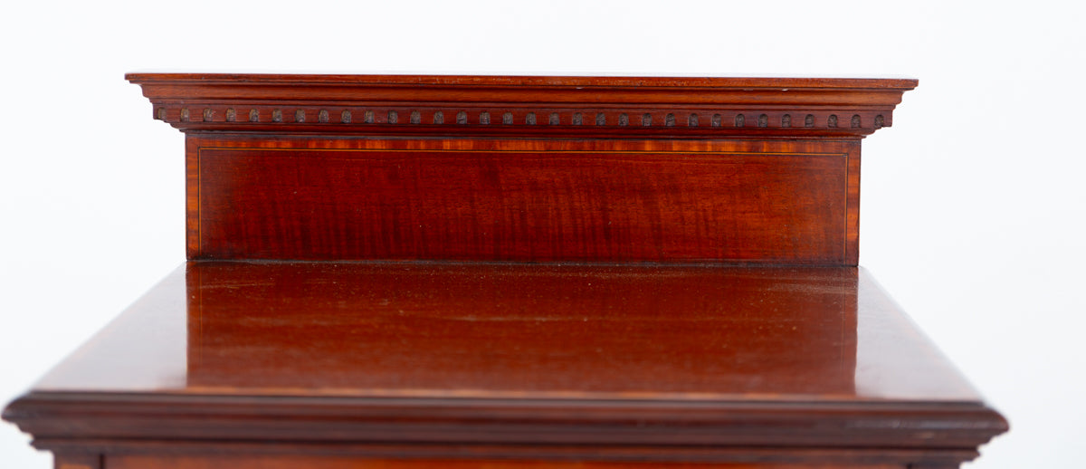 Sheraton Revival Mahogany Bedside Cabinet