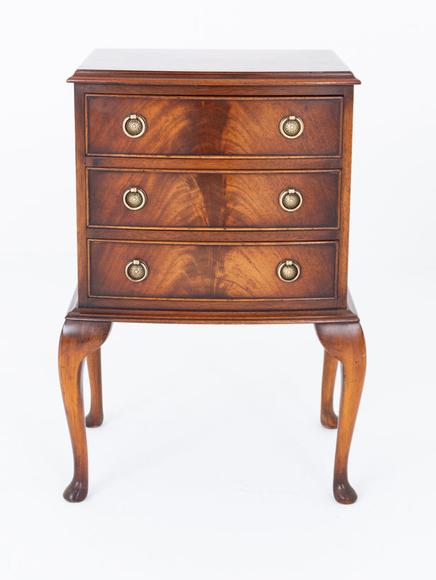 Mahogany Queen Anne Style Bedside