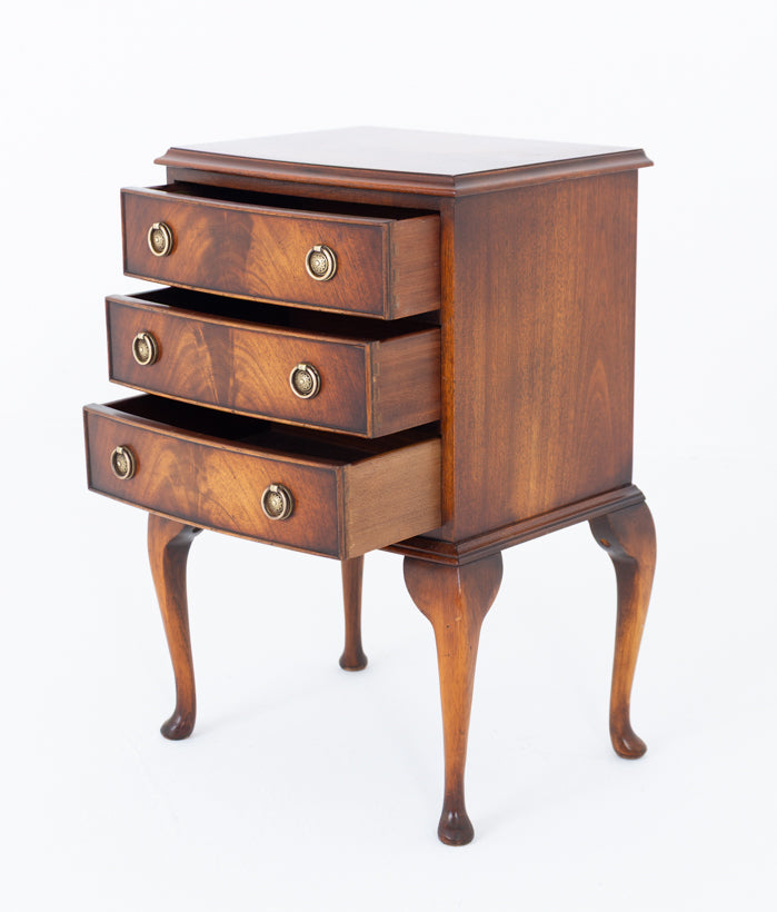 Mahogany Queen Anne Style Bedside