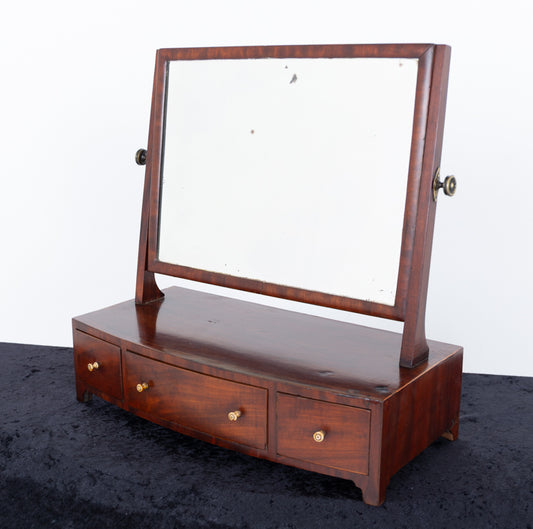 Regency Mahogany Toilet Mirror