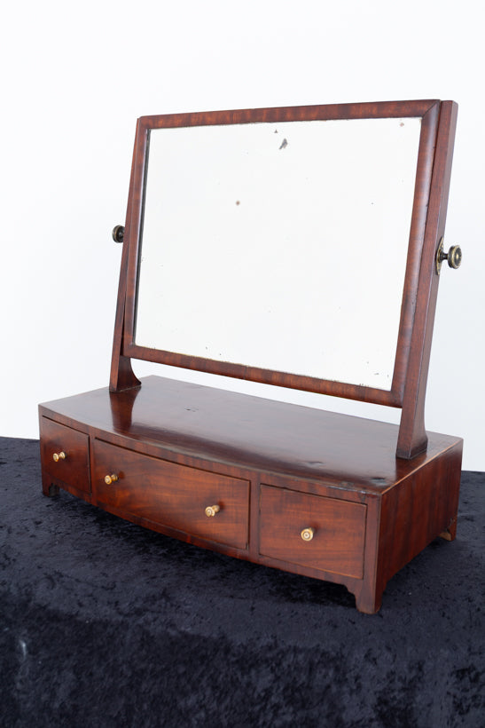Regency Mahogany Toilet Mirror