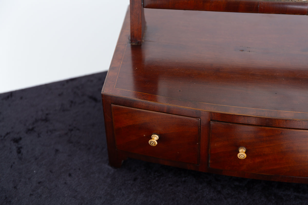 Regency Mahogany Toilet Mirror