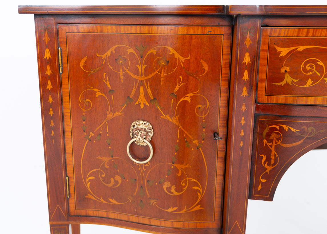 Impressive Sheraton Revival Mahogany Sideboard