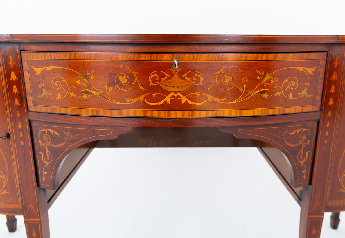 Impressive Sheraton Revival Mahogany Sideboard