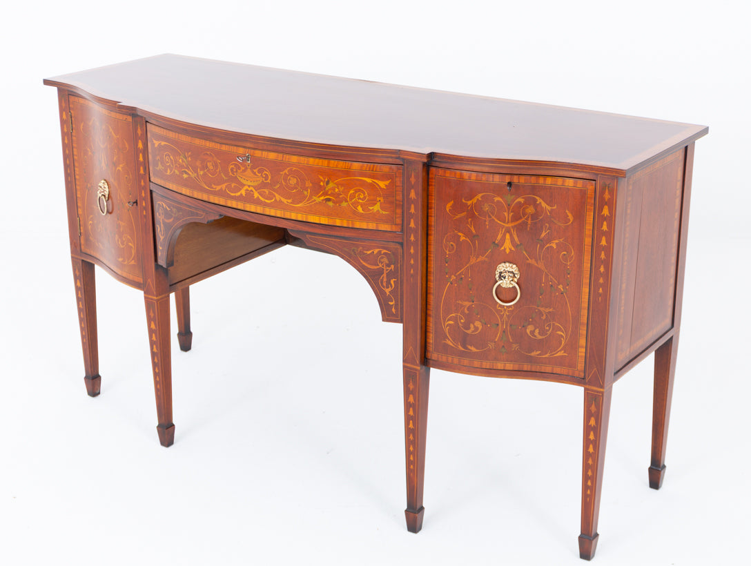 Impressive Sheraton Revival Mahogany Sideboard