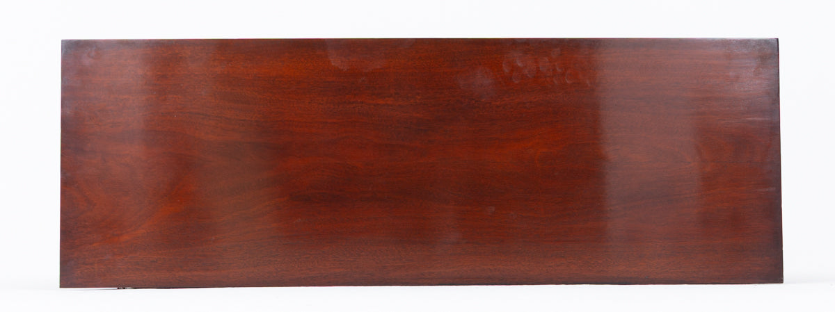 Georgian Mahogany Open Bookcase