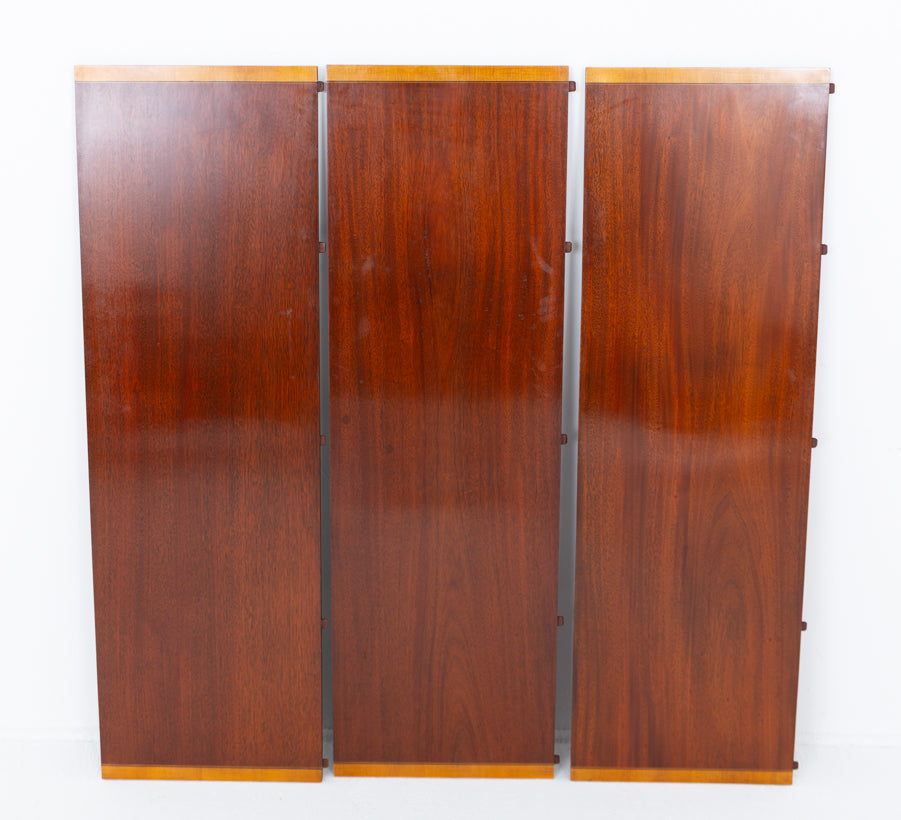 Sheraton Revival Mahogany Inlaid Extending Dining Table