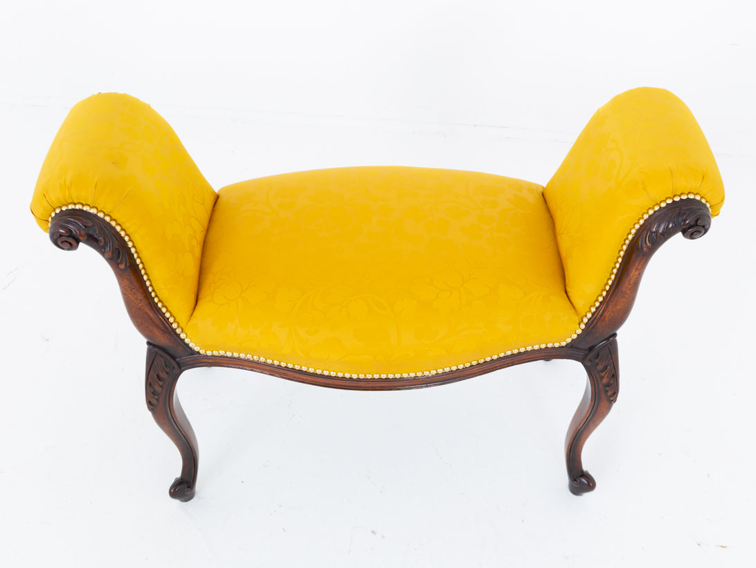 Pair of Hepplewhite Style Mahogany Window Seats