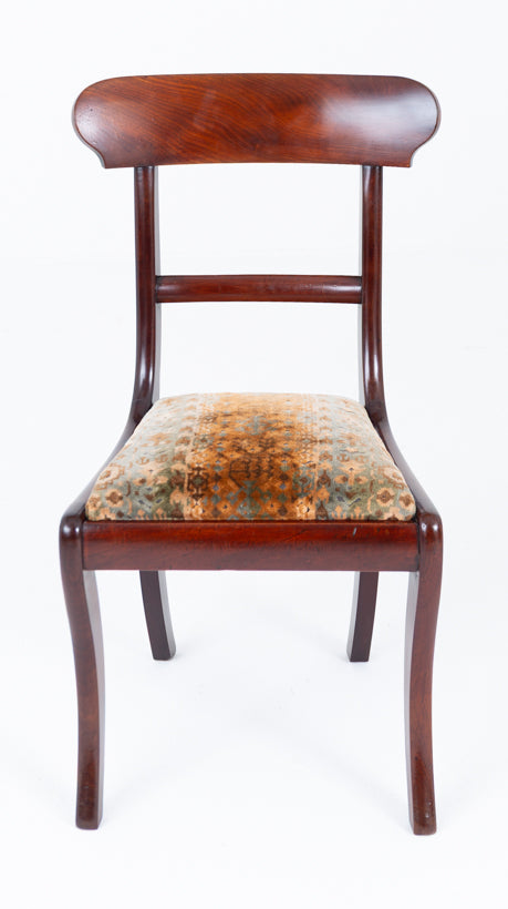 Set of 6 Mahogany Regency Dining Chairs