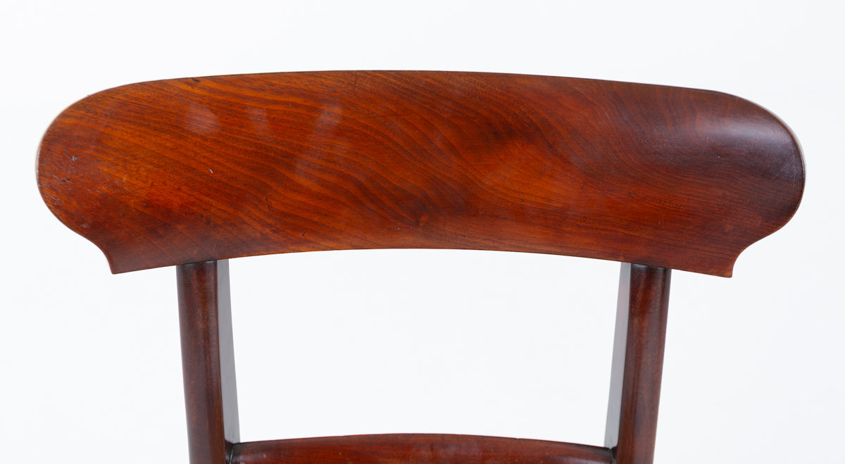 Set of 6 Mahogany Regency Dining Chairs