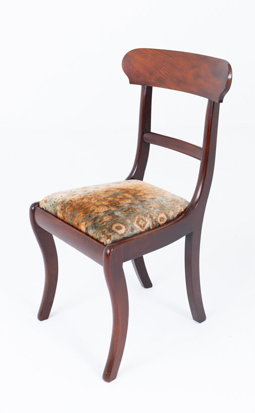 Set of 6 Mahogany Regency Dining Chairs