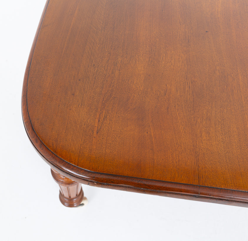 Blonde Oak Victorian Extending Dining Table