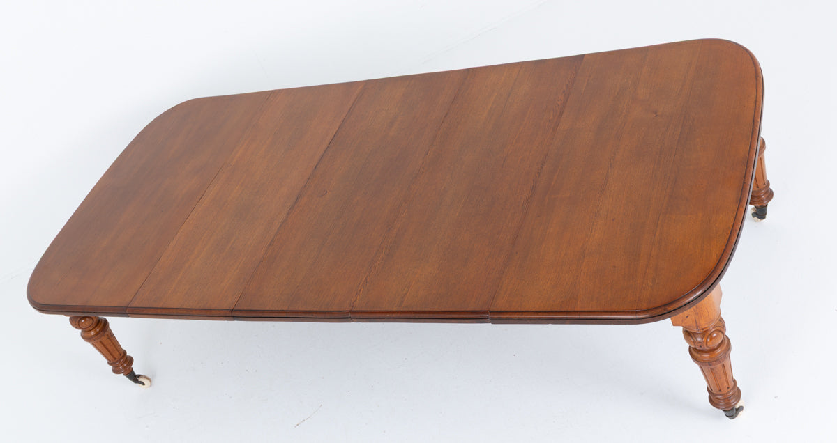 Blonde Oak Victorian Extending Dining Table