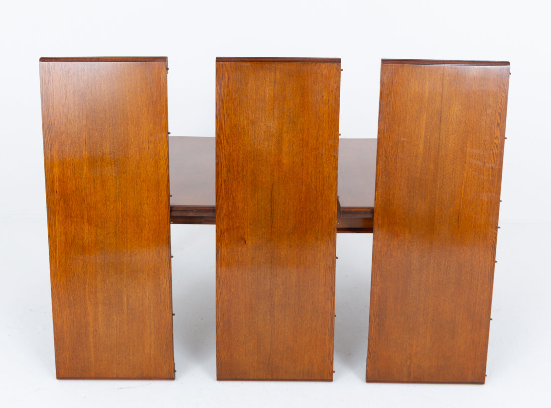 Blonde Oak Victorian Extending Dining Table