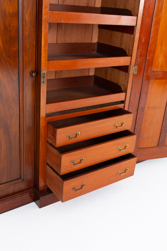 Victorian Mahogany Gentleman's Wardrobe