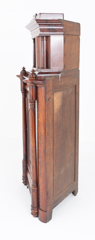 Mahogany Biedermeier Corner Cabinet