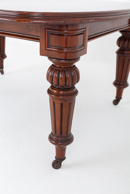 Victorian Mahogany Extending Dining Table