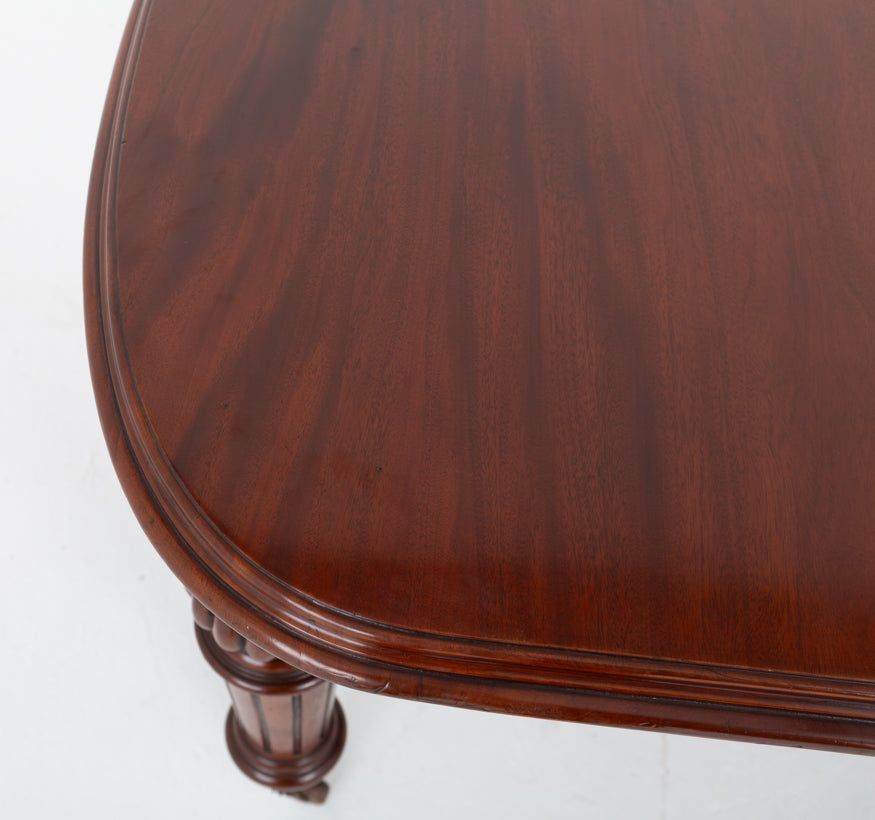 Victorian Mahogany Extending Dining Table