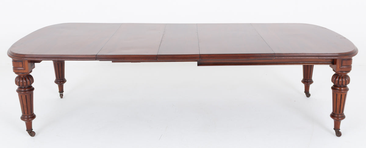 Victorian Mahogany Extending Dining Table