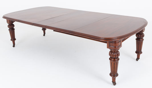 Victorian Mahogany Extending Dining Table