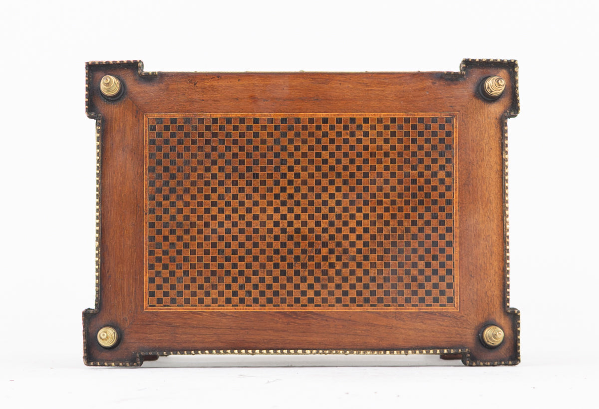 Pretty French Walnut What Not