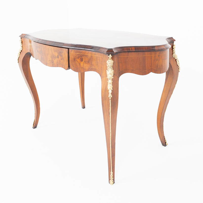 Pretty French Walnut Centre table