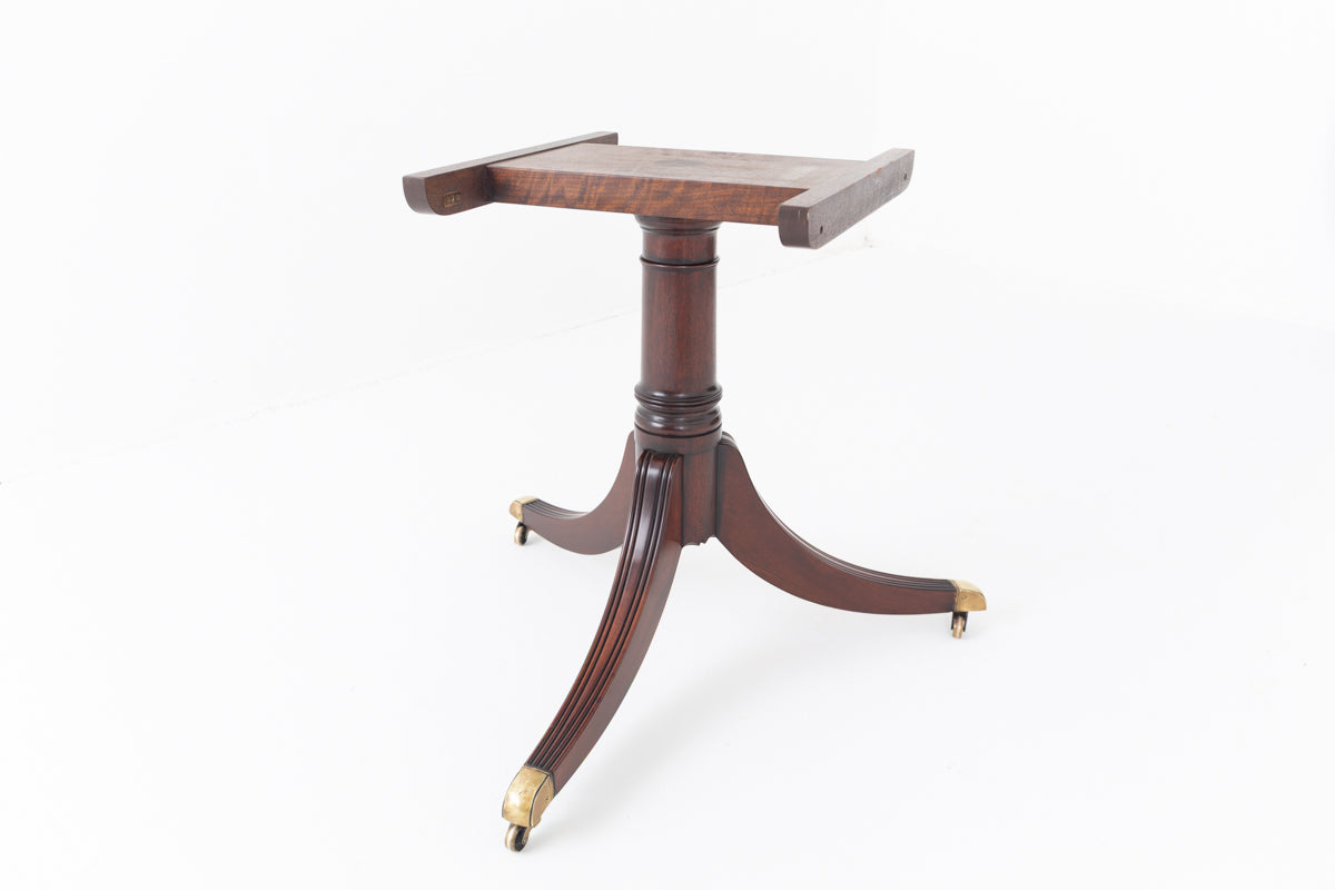 Regency Style Mahogany 2 Pedestal Dining Table