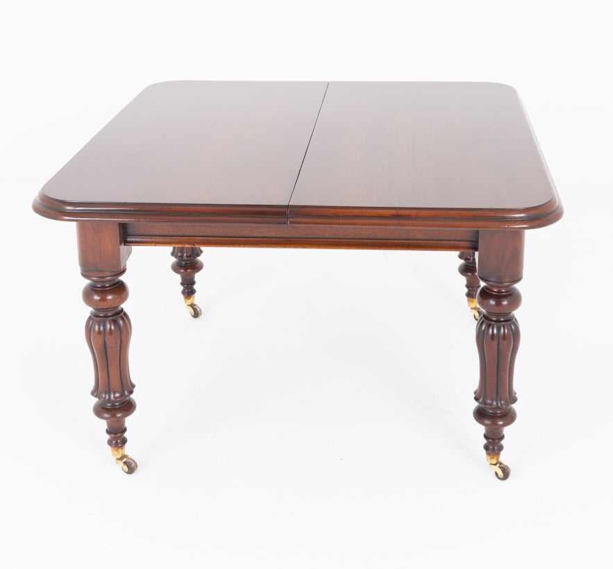 William IV Mahogany 3 Leaf Extending Dining Table