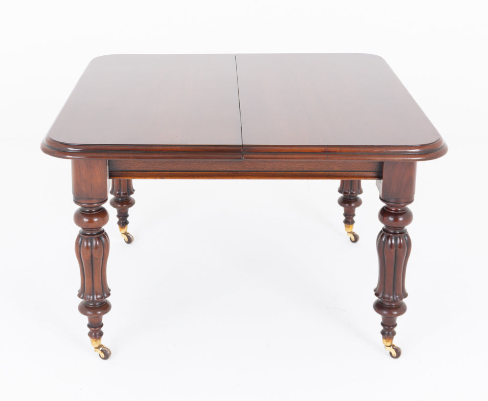 William IV Mahogany 3 Leaf Extending Dining Table