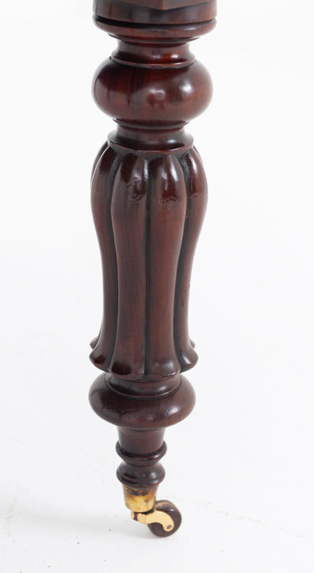 William IV Mahogany 3 Leaf Extending Dining Table