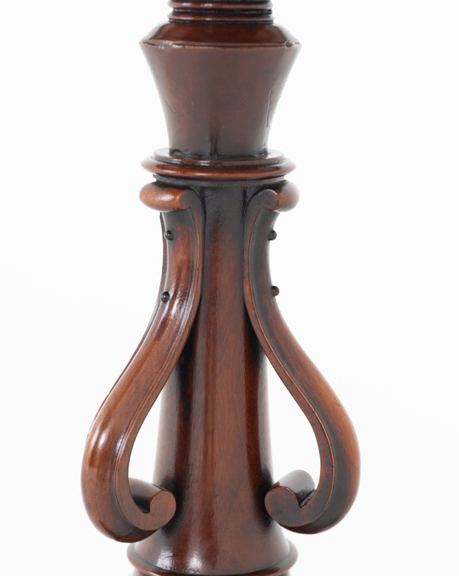 Unusual Victorian Mahogany Occasional Table